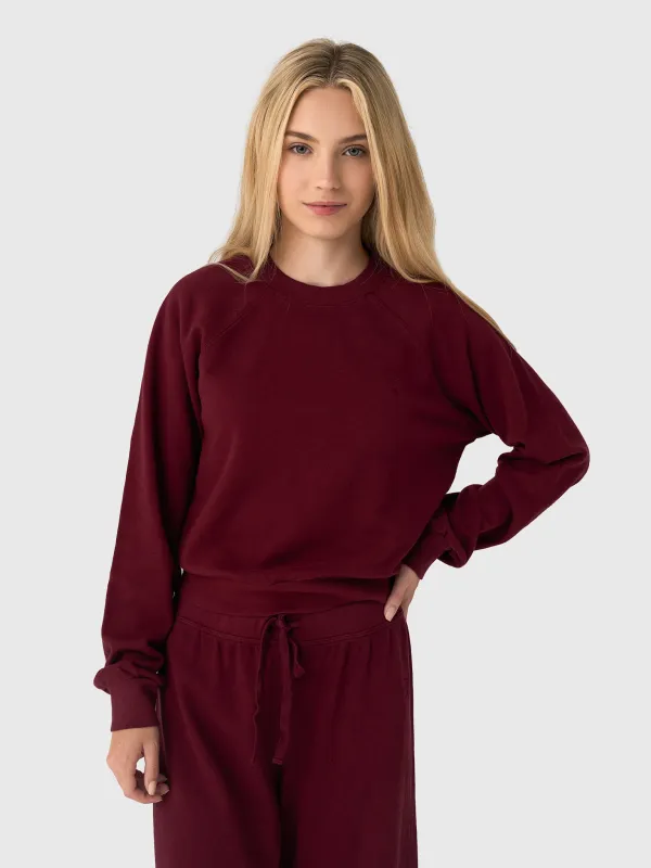 Eterne Women's Shrunken Raglan Sweatshirt made by Eterne