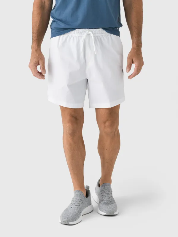 Vuori Men's Crosscourt Unlined 7" Short sold by Saint Bernard