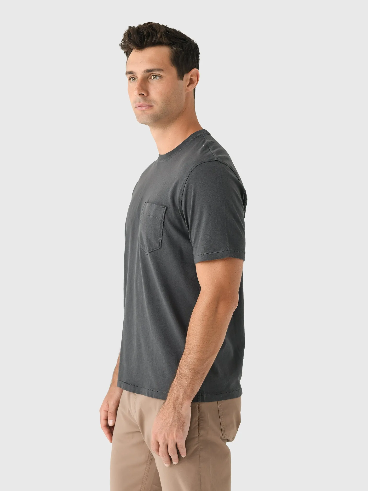 Billy Reid Men's Washed Tee sold by Saint Bernard product image thumbnail 3