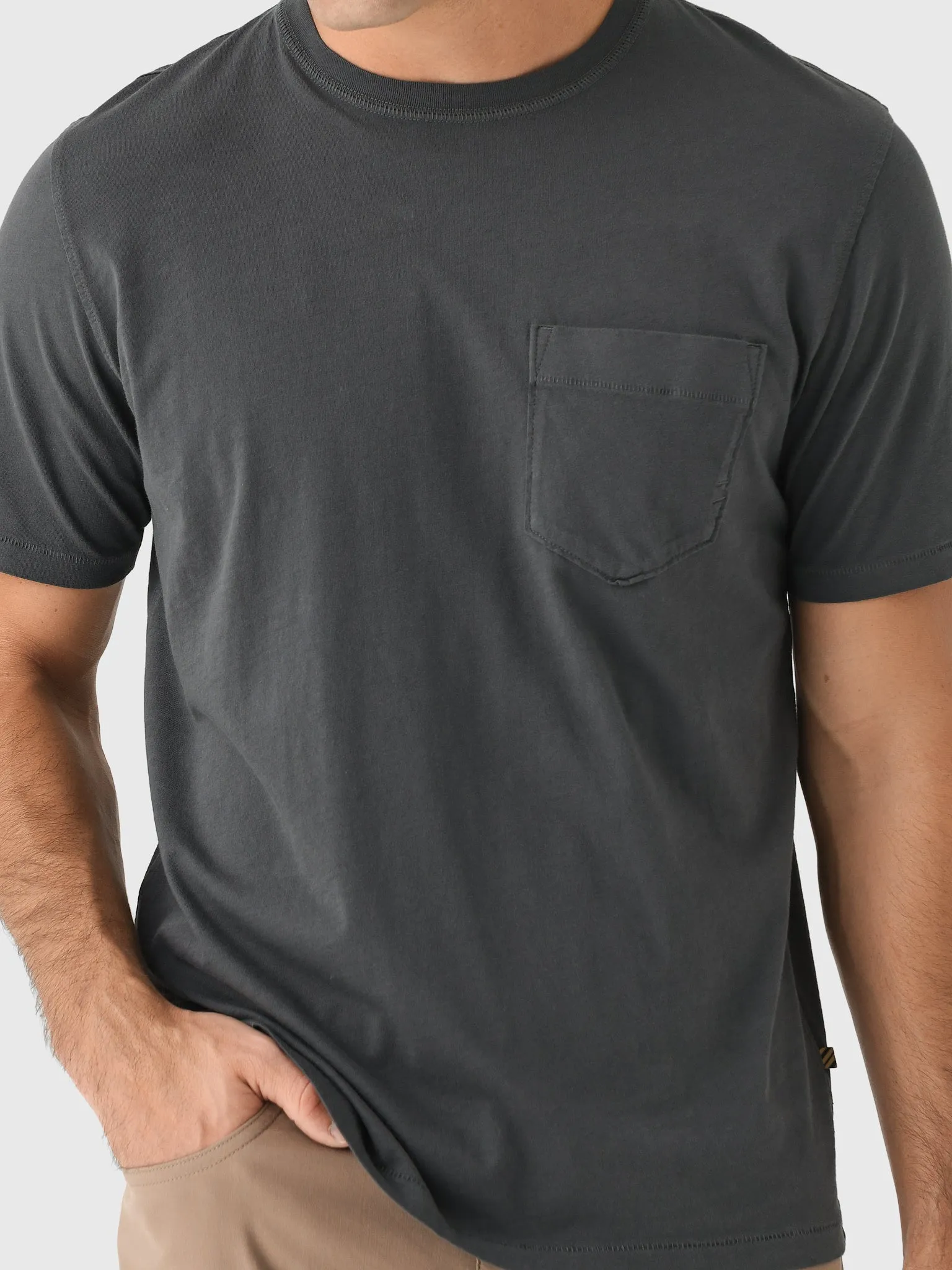 Billy Reid Men's Washed Tee sold by Saint Bernard product image thumbnail 5