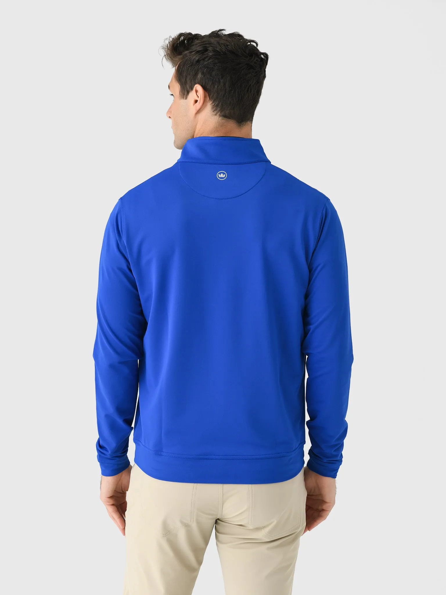 Peter Millar Major League Baseball Men's Texas Rangers Perth Performance Quarter-Zip sold by Saint Bernard product image thumbnail 4
