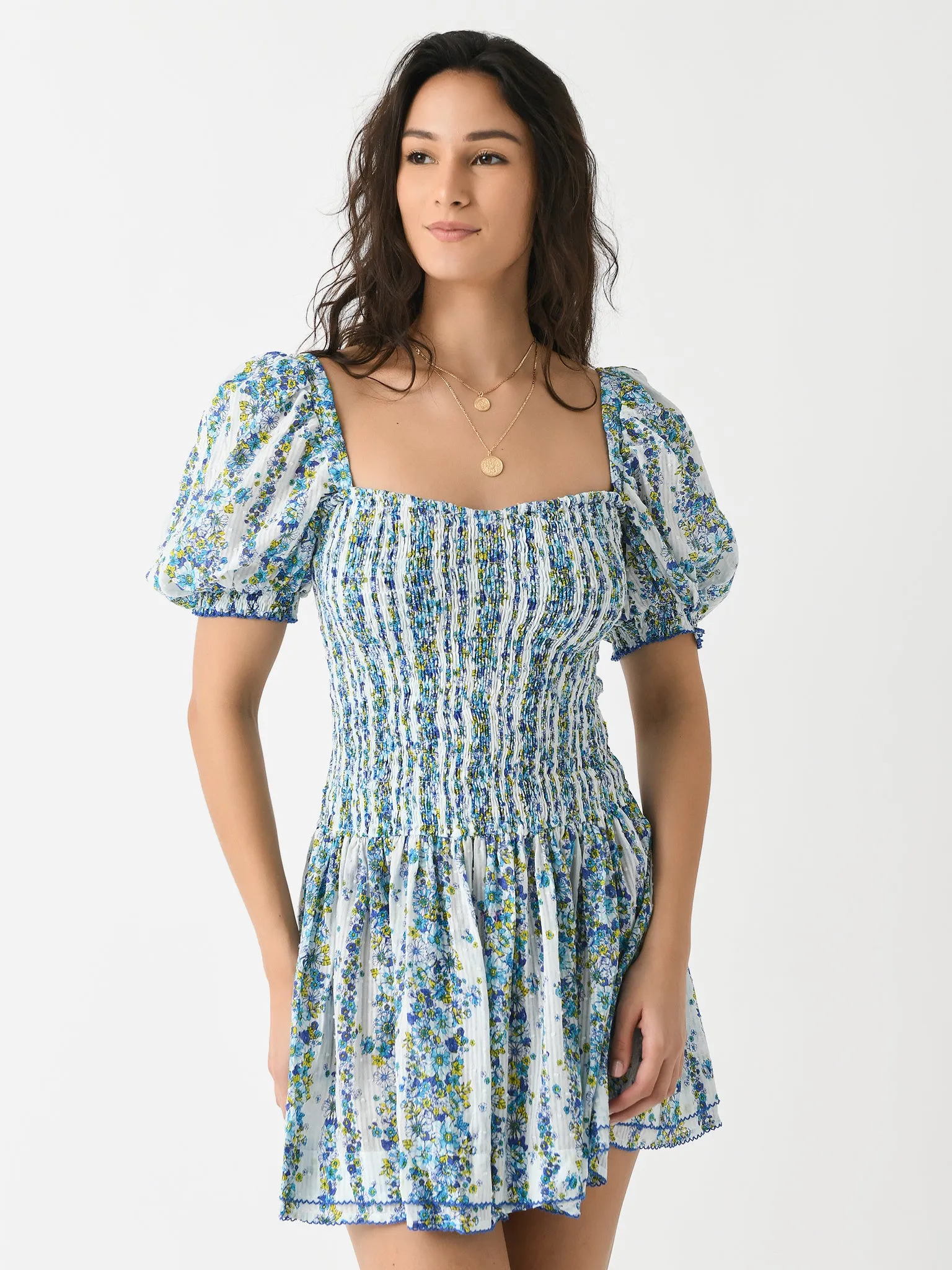 Poupette St Barth Women's Bertha Mini Dress sold by Saint Bernard