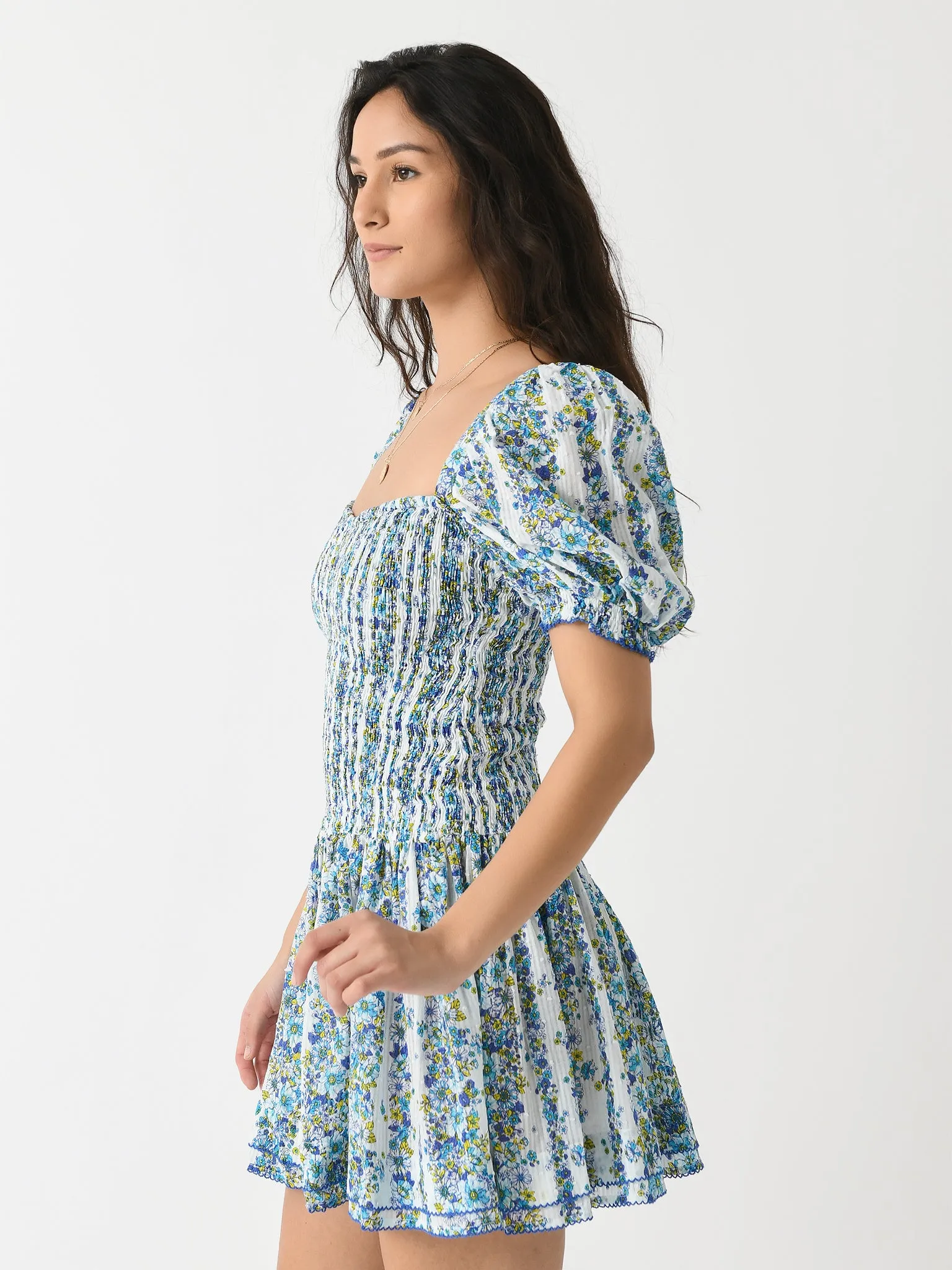 Poupette St Barth Women's Bertha Mini Dress sold by Saint Bernard product image thumbnail 3