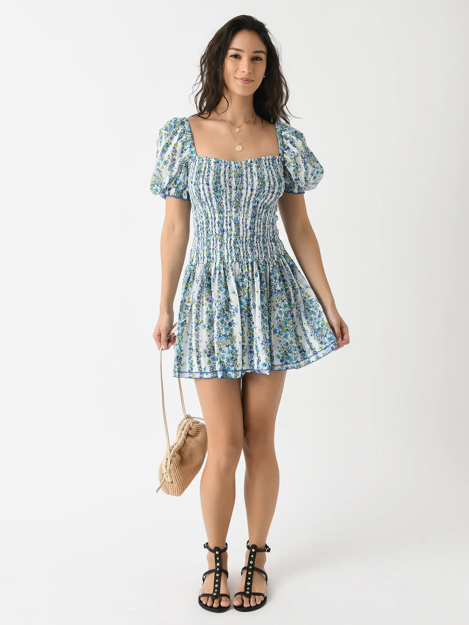 Poupette St Barth Women's Bertha Mini Dress sold by Saint Bernard product image thumbnail 2