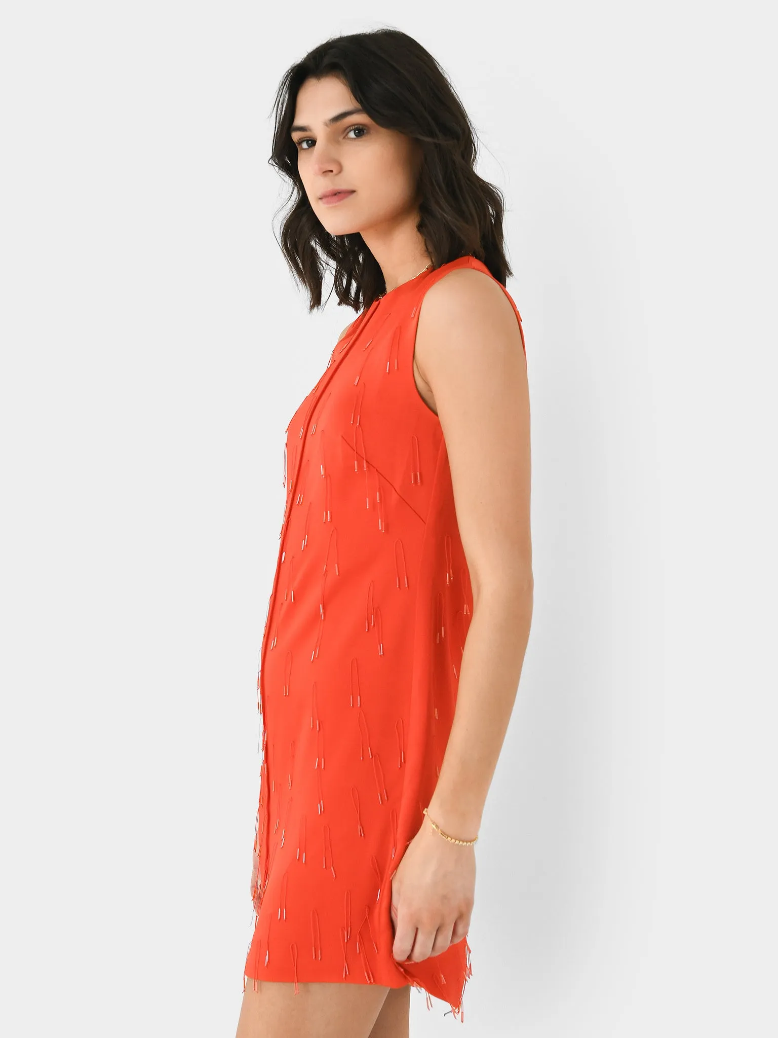 Simkhai Women's Fallon Embellished Mini Dress sold by Saint Bernard product image thumbnail 3