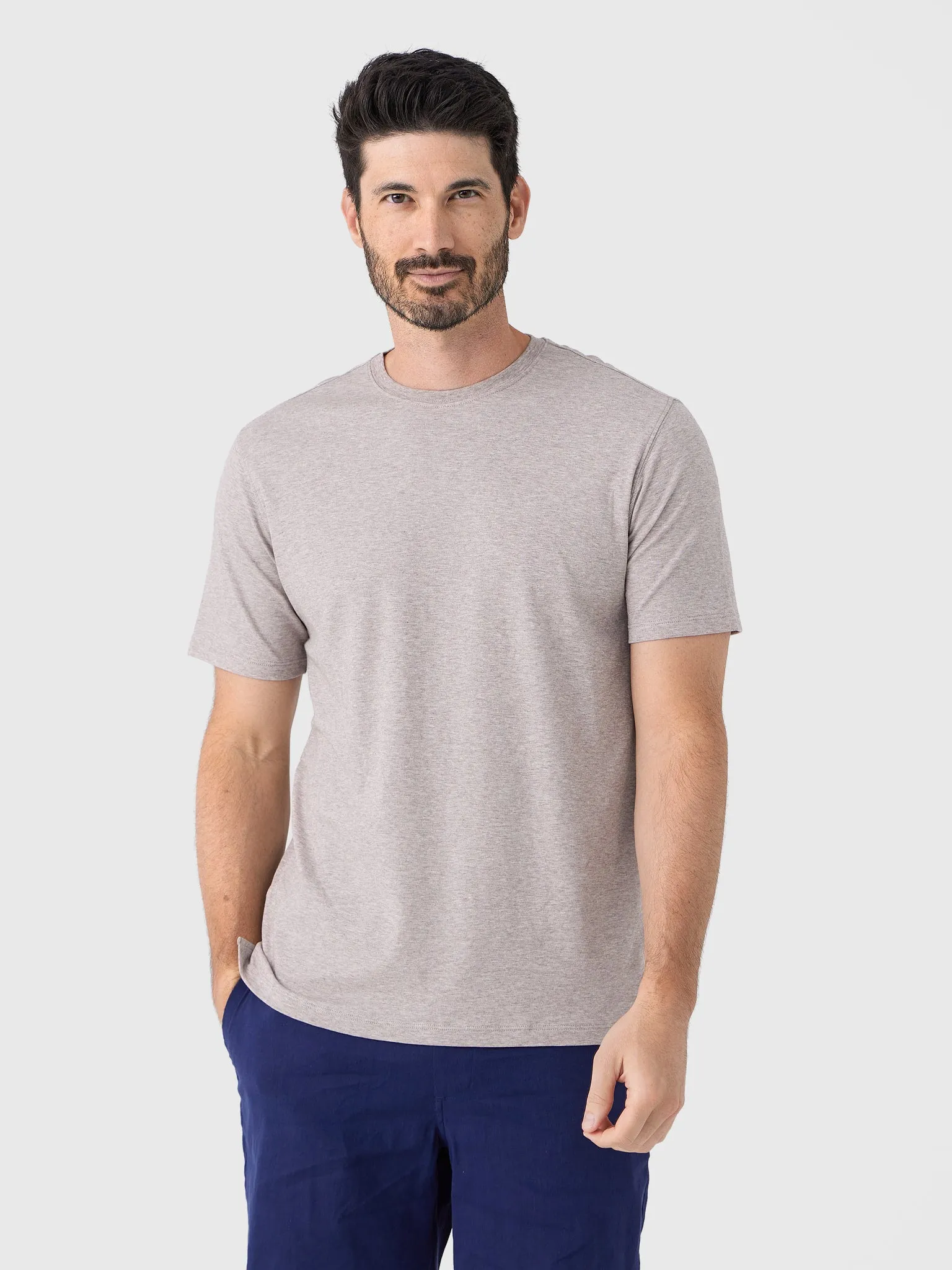 RYE51 Men's The Luxe Supima Crew Neck Short Sleeve Tee sold by Saint Bernard product image thumbnail 5