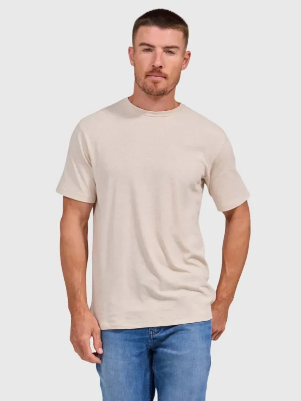 RYE51 Men's The Luxe Supima Crew Neck Short Sleeve Tee made by Saint Bernard