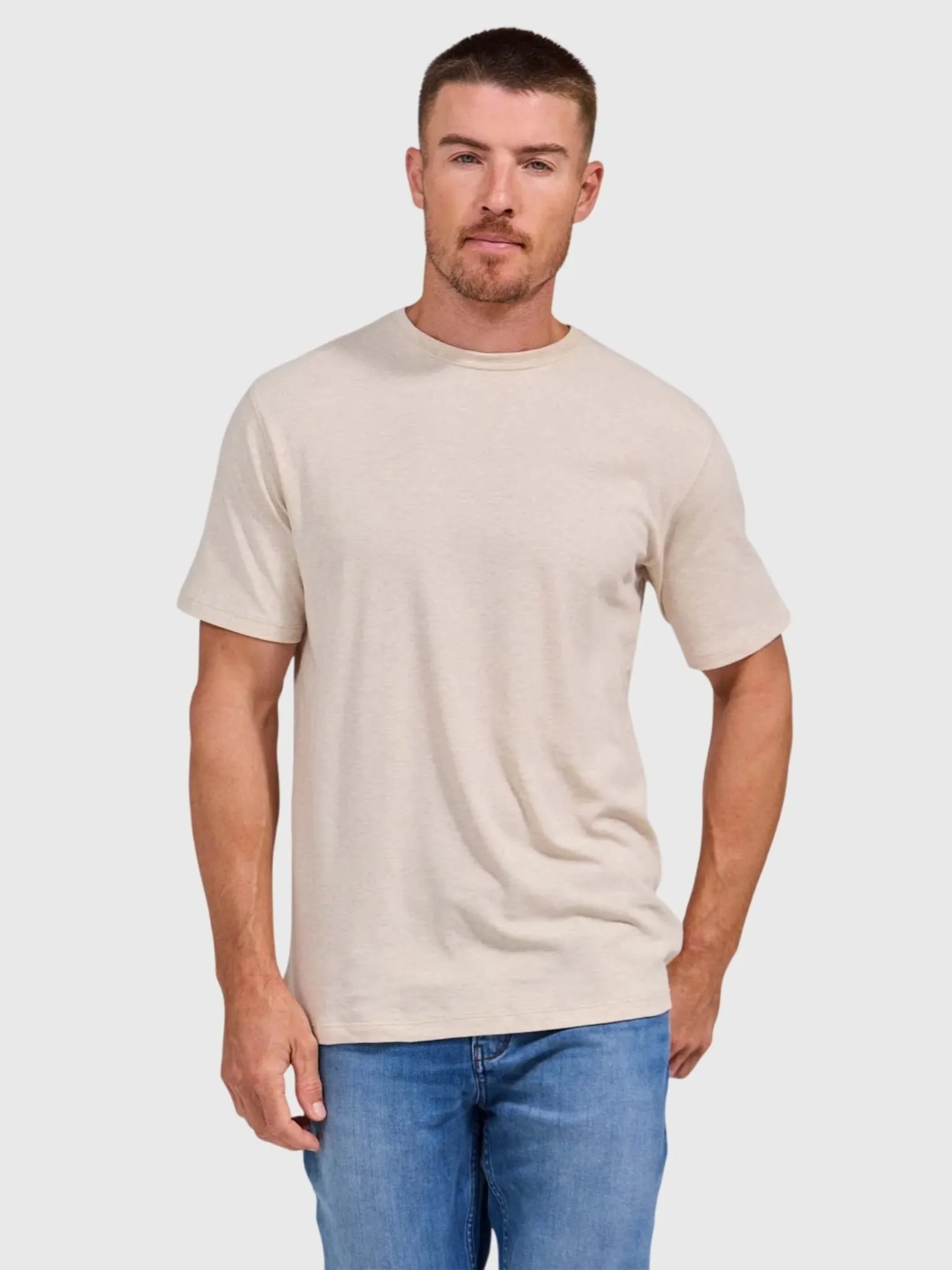 RYE51 Men's The Luxe Supima Crew Neck Short Sleeve Tee sold by Saint Bernard