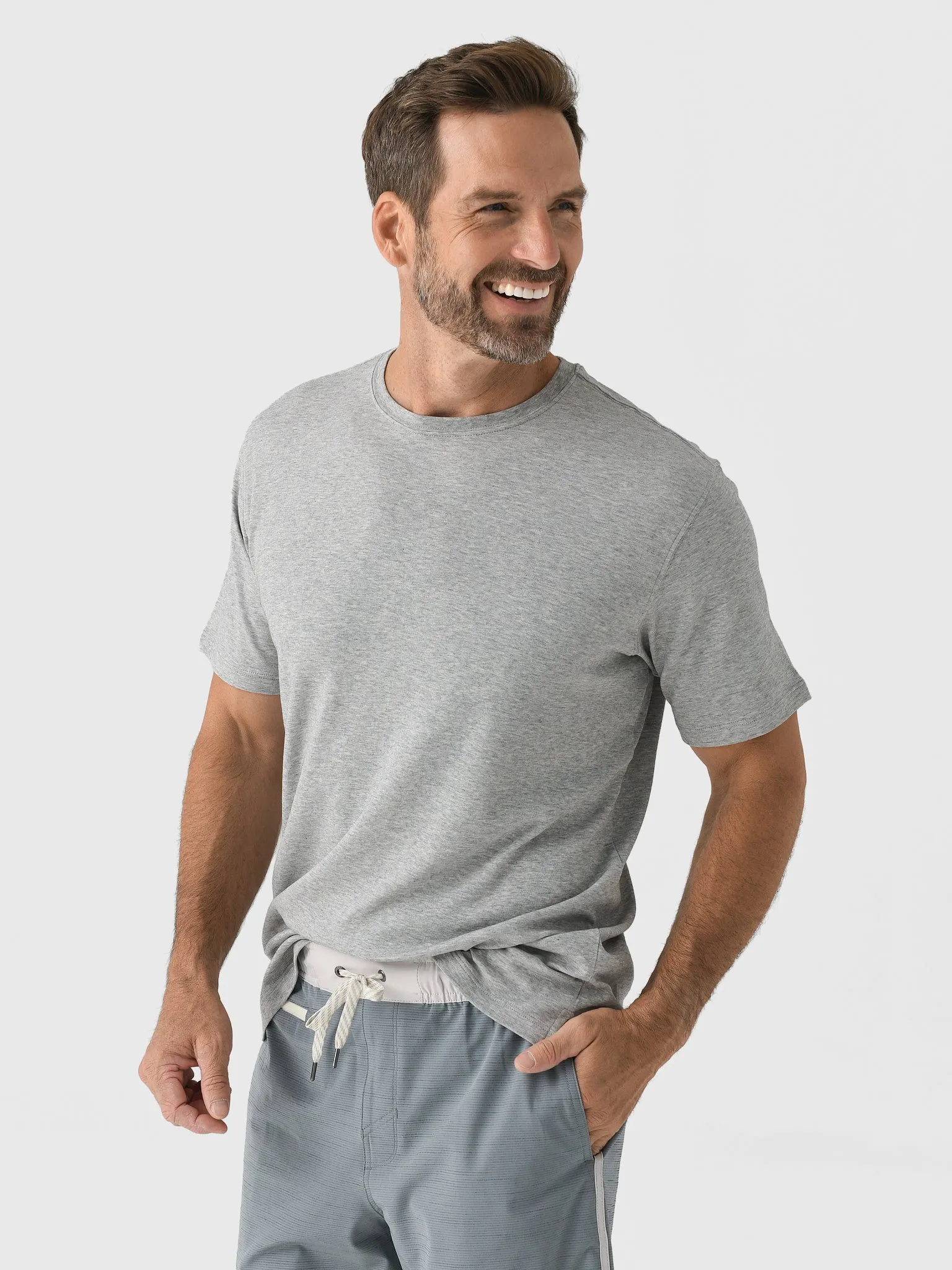 RYE51 Men's The Luxe Supima Crew Neck Short Sleeve Tee sold by Saint Bernard product image thumbnail 2