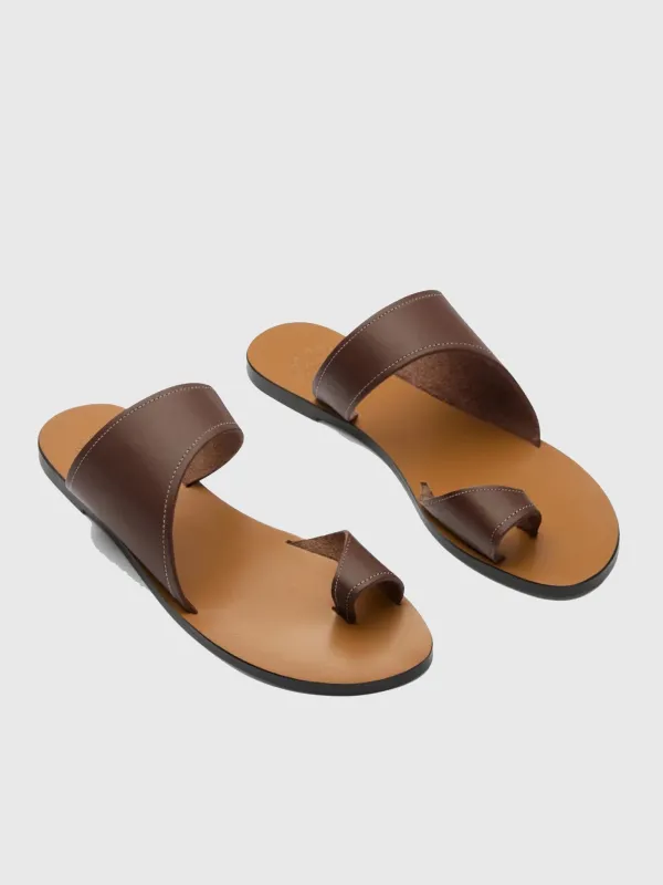 ATP Atelier Women's Centola Leather Slide Sandal made by ATP Atelier