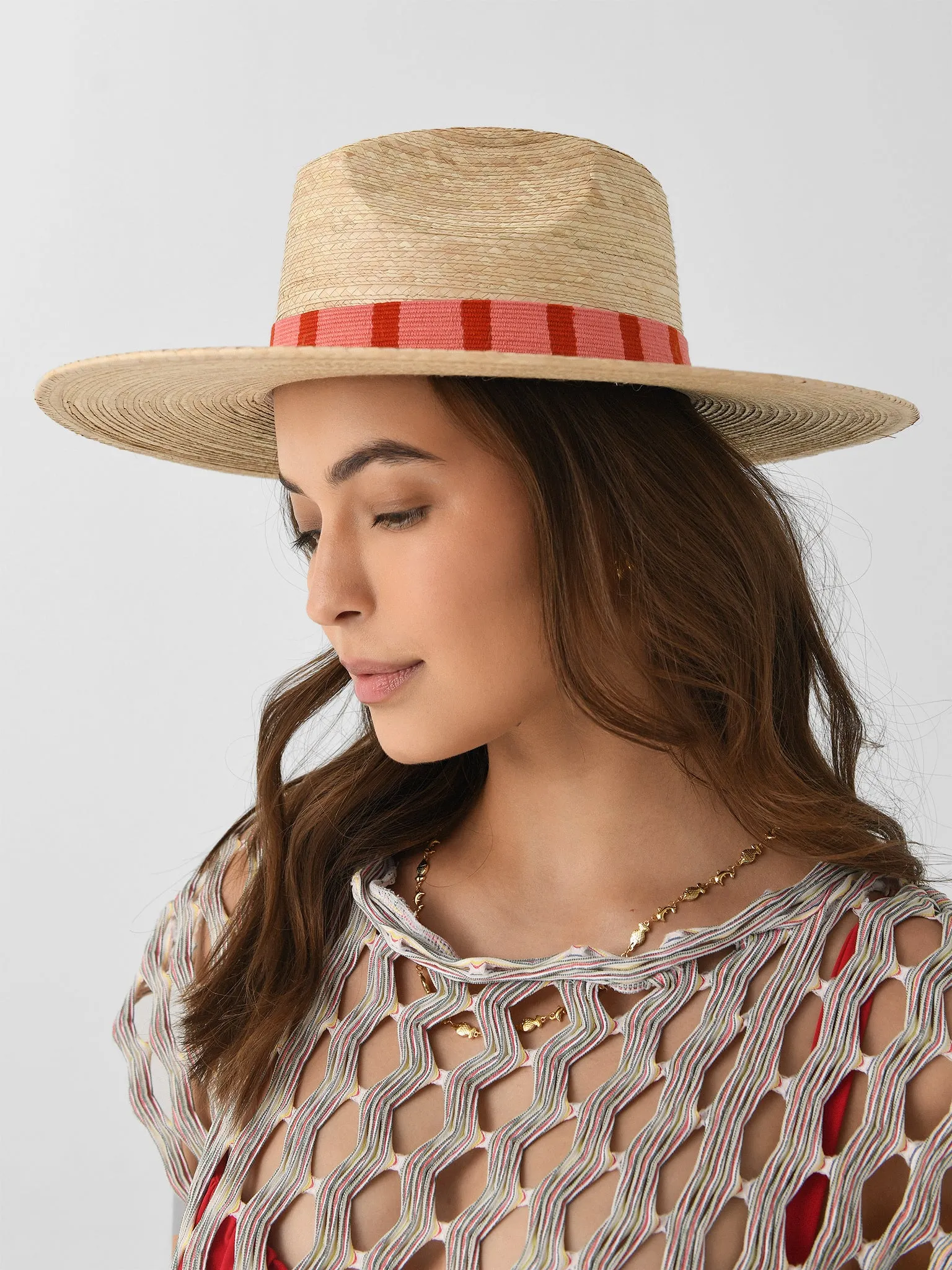 Sunshine Tienda Women's Ruthie Palm Hat sold by Saint Bernard product image thumbnail 2