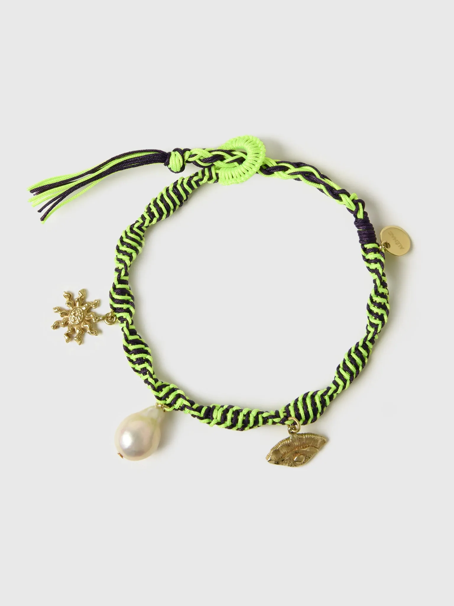 Alemais Encanto Green Charm Bracelet sold by Saint Bernard