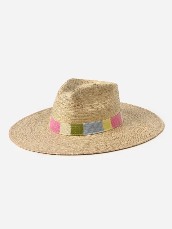Sunshine Tienda Women's Berta Palm Hat sold by Saint Bernard