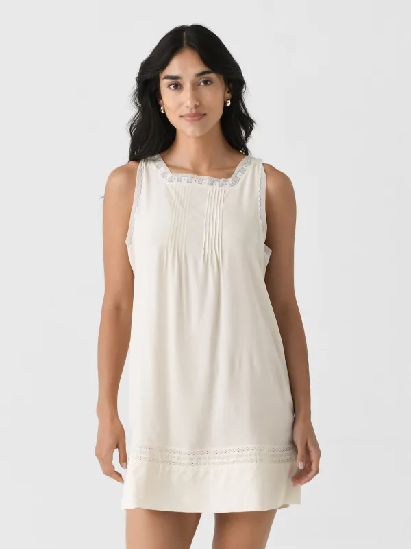 Ciao Lucia Women's Pavo Embroidered Silk Dress sold by Saint Bernard