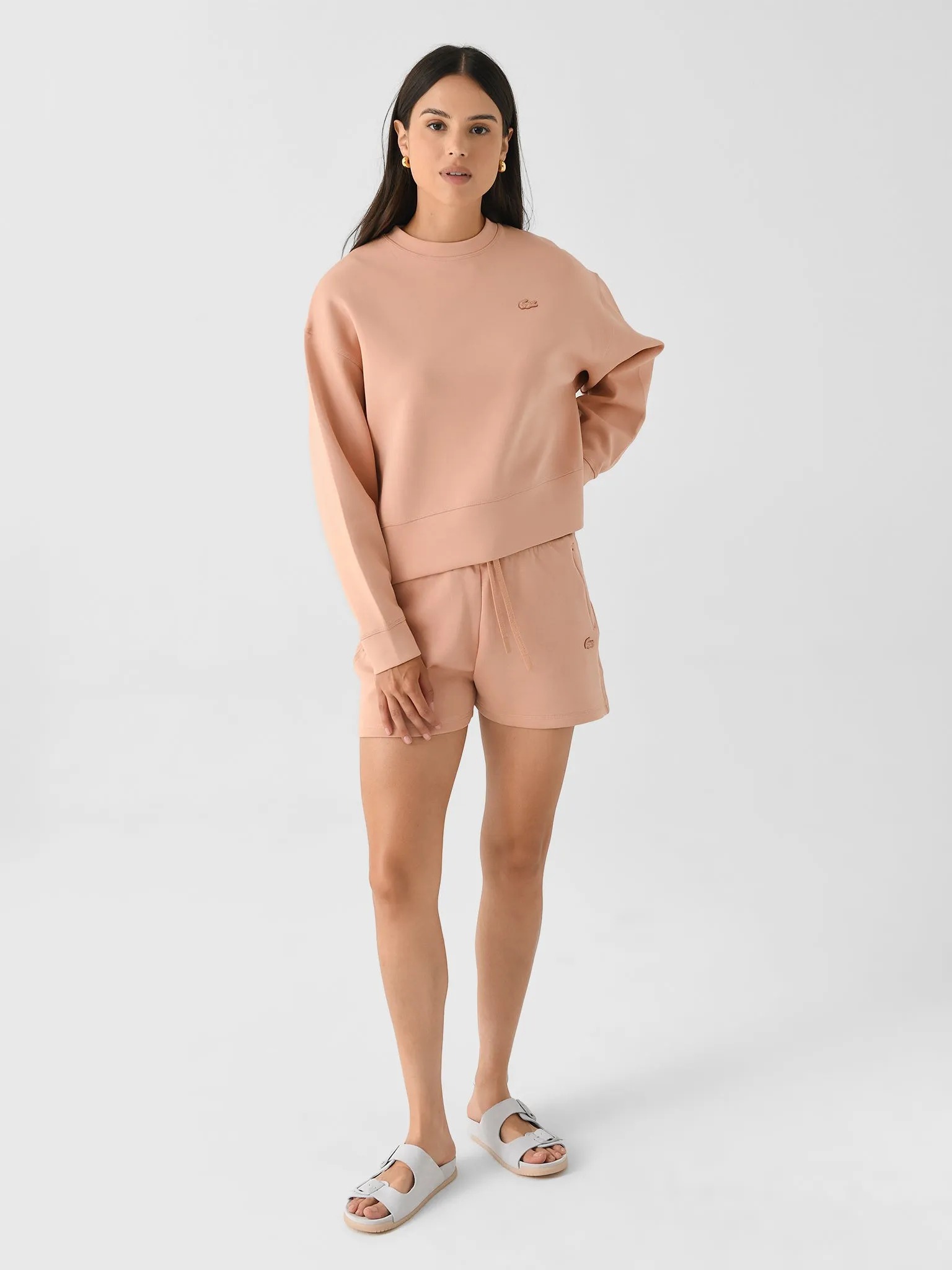 Lacoste Women's Cotton Jersey Short sold by Saint Bernard product image thumbnail 2