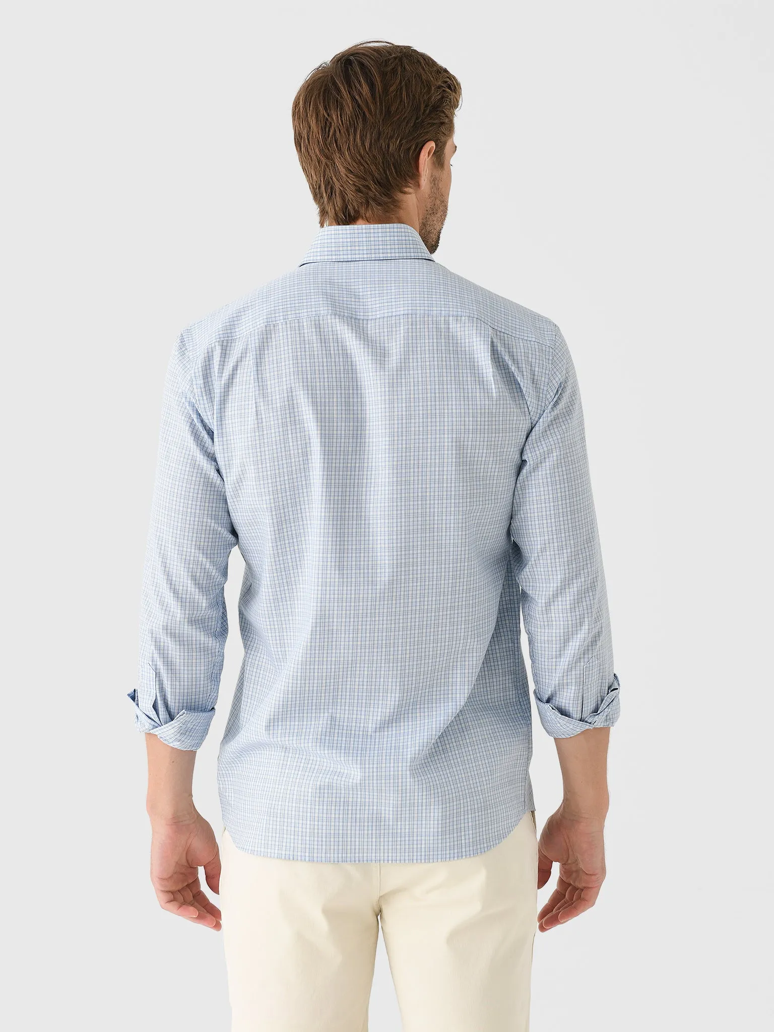Peter Millar Crown Crafted Men's Sorrento Cotton Sport Shirt sold by Saint Bernard product image thumbnail 4