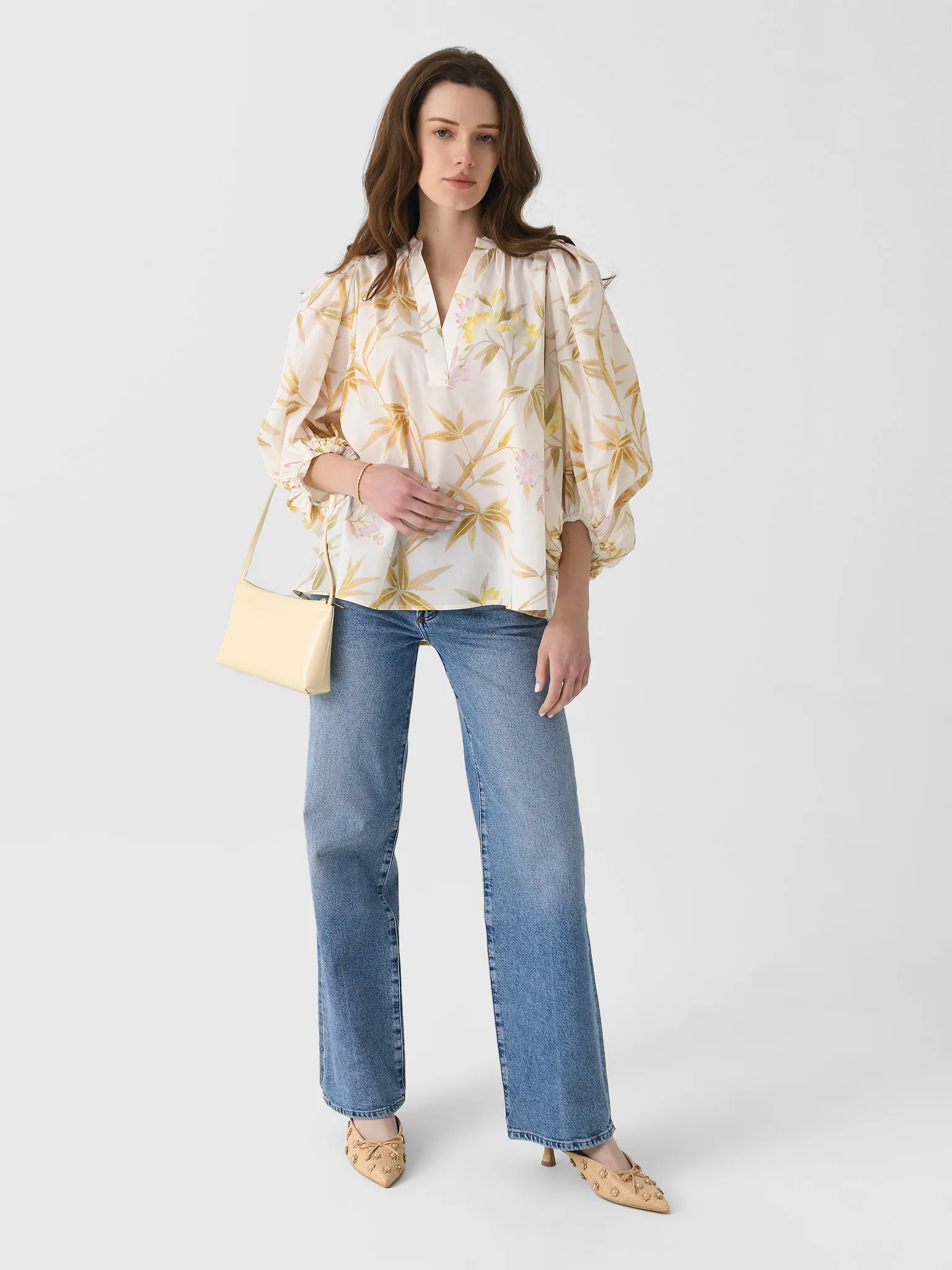 Vanessa Bruno Women's Bell Blouse sold by Saint Bernard product image thumbnail 2