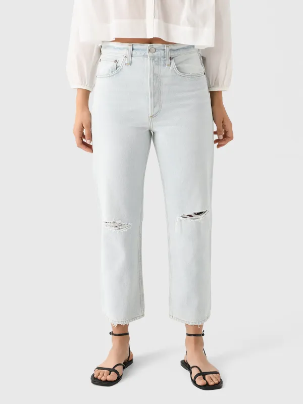 Agolde Women's 90s Loose Straight Crop Jean made by Agolde