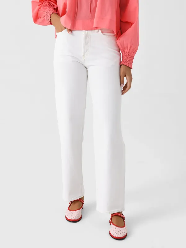 Agolde Women's V-Waist Baggy Jean sold by Saint Bernard