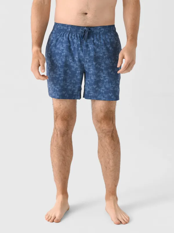 Southern Tide Men's Tide To The Shore Swim Trunk sold by Saint Bernard