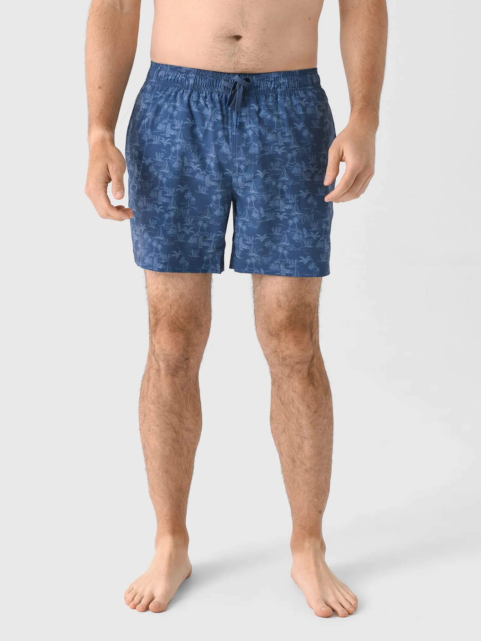 Southern Tide Men's Tide To The Shore Swim Trunk sold by Saint Bernard