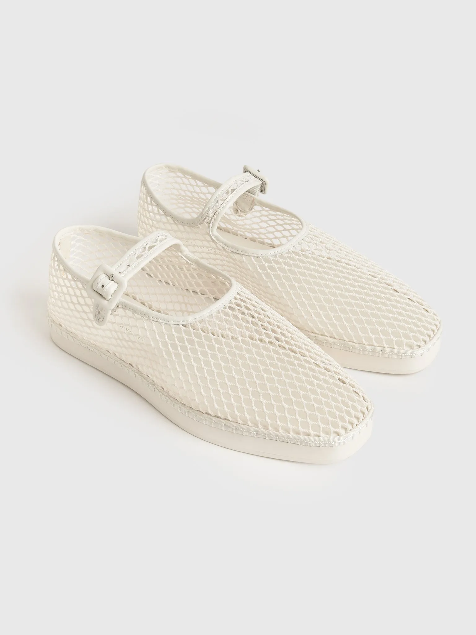 Loeffler Randall Women's Rita Netted Mary Jane Flat sold by Saint Bernard