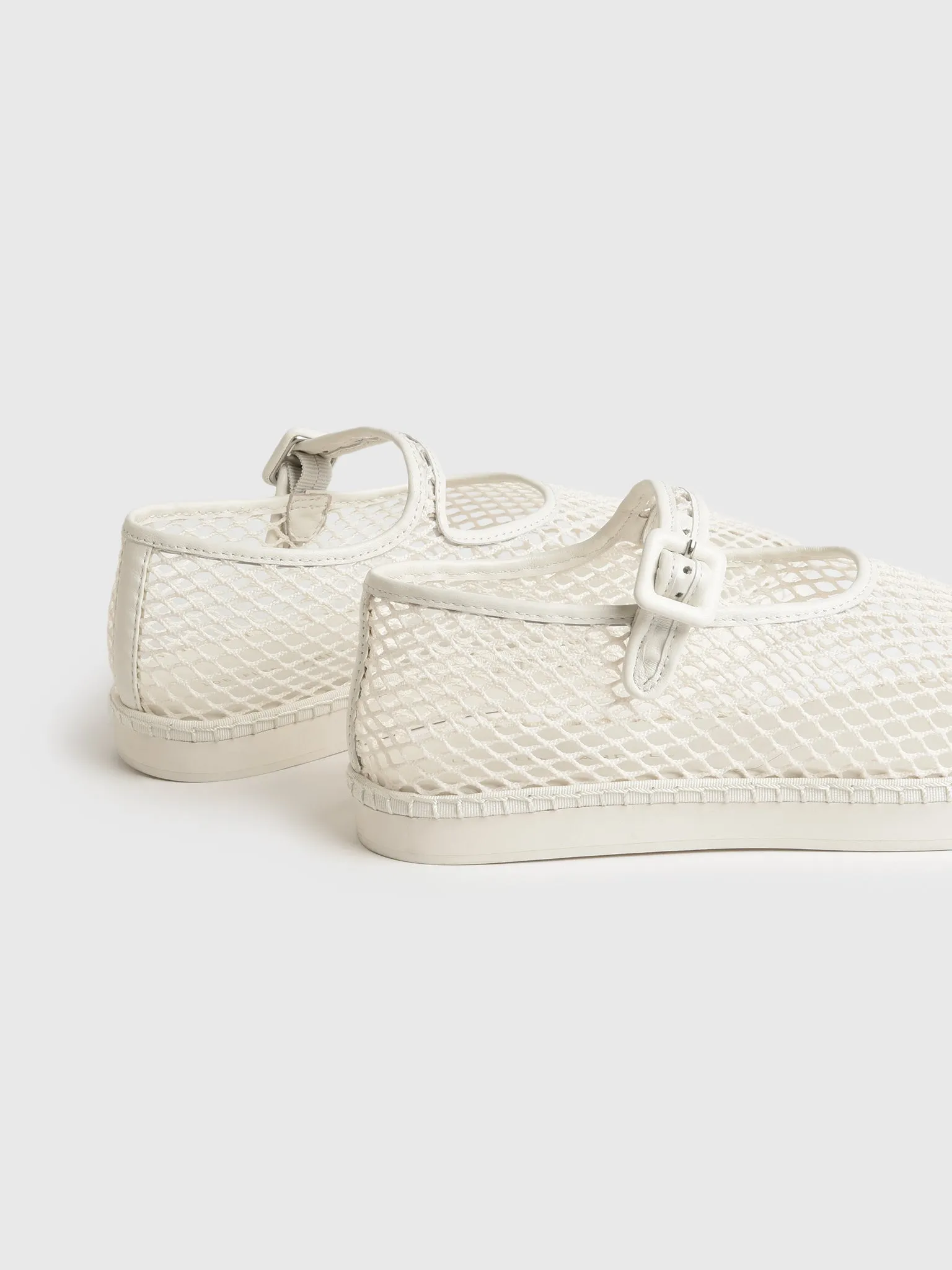 Loeffler Randall Women's Rita Netted Mary Jane Flat sold by Saint Bernard product image thumbnail 5