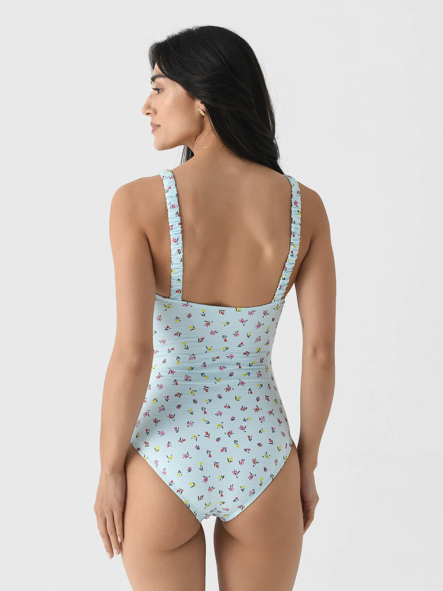 Solid + Striped Women's Verona One-Piece Swimsuit sold by Saint Bernard product image thumbnail 4