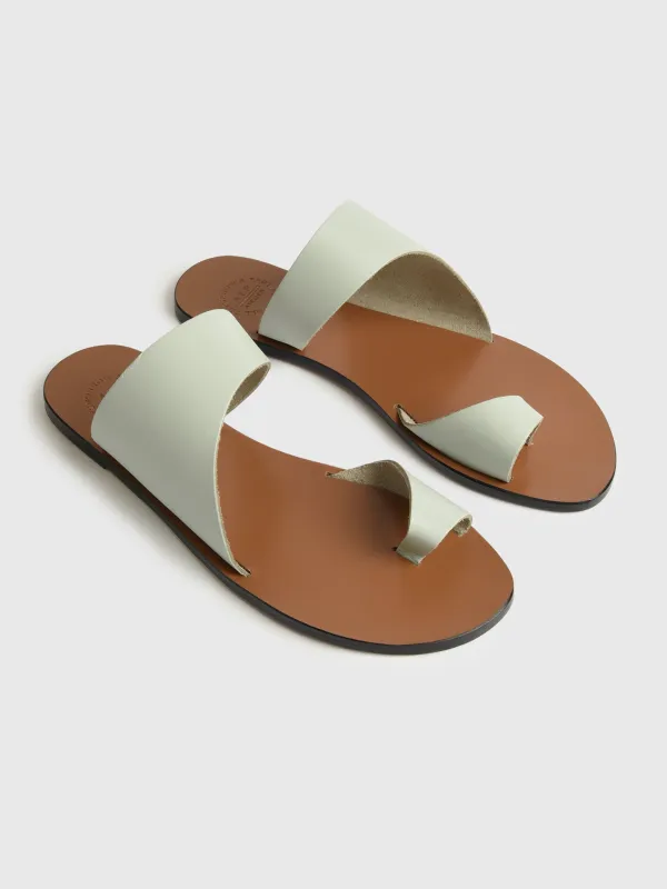 ATP Atelier Women's Centola Leather Slide Sandal made by ATP Atelier
