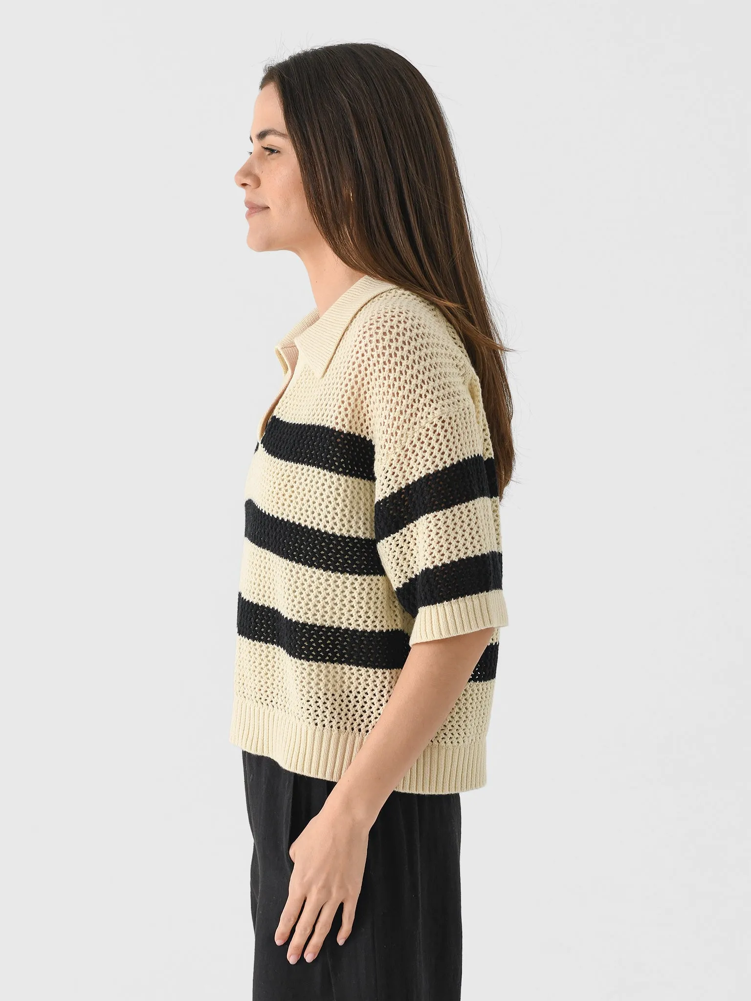 Velvet Women's York Mesh Sweater sold by Saint Bernard product image thumbnail 3