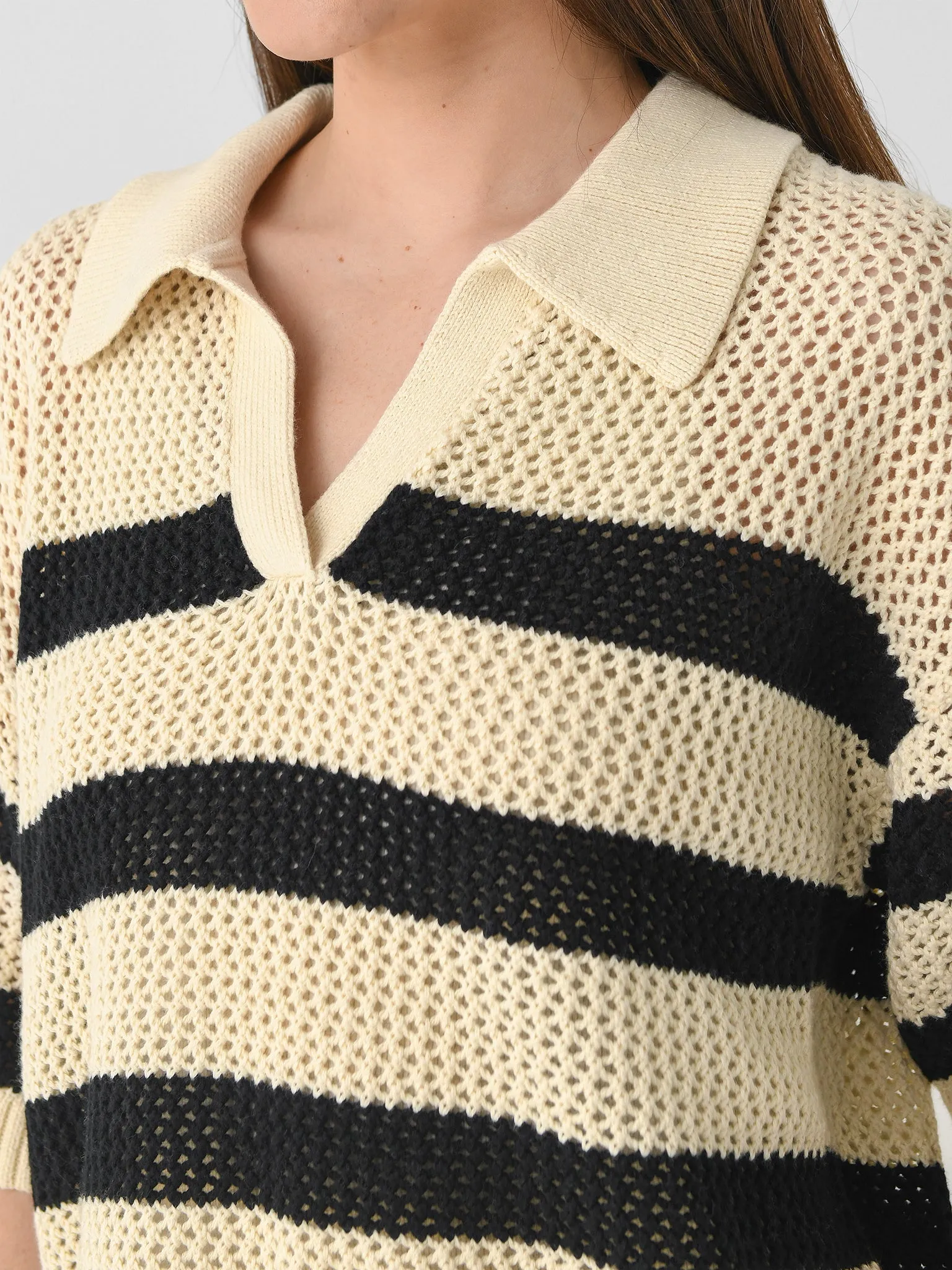 Velvet Women's York Mesh Sweater sold by Saint Bernard product image thumbnail 5