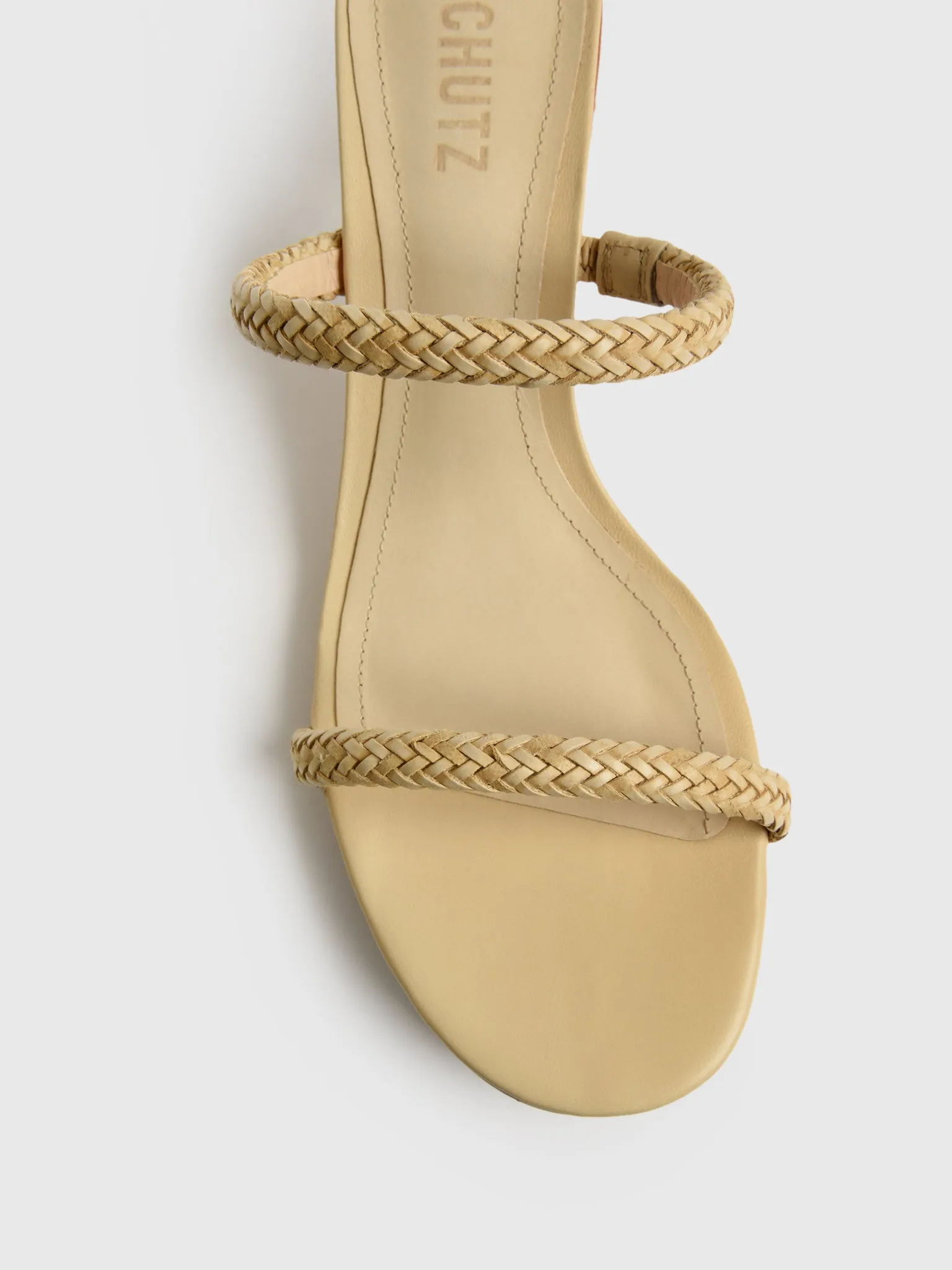 Schutz Women's Taliah Mid Woven Sandal sold by Saint Bernard product image thumbnail 2