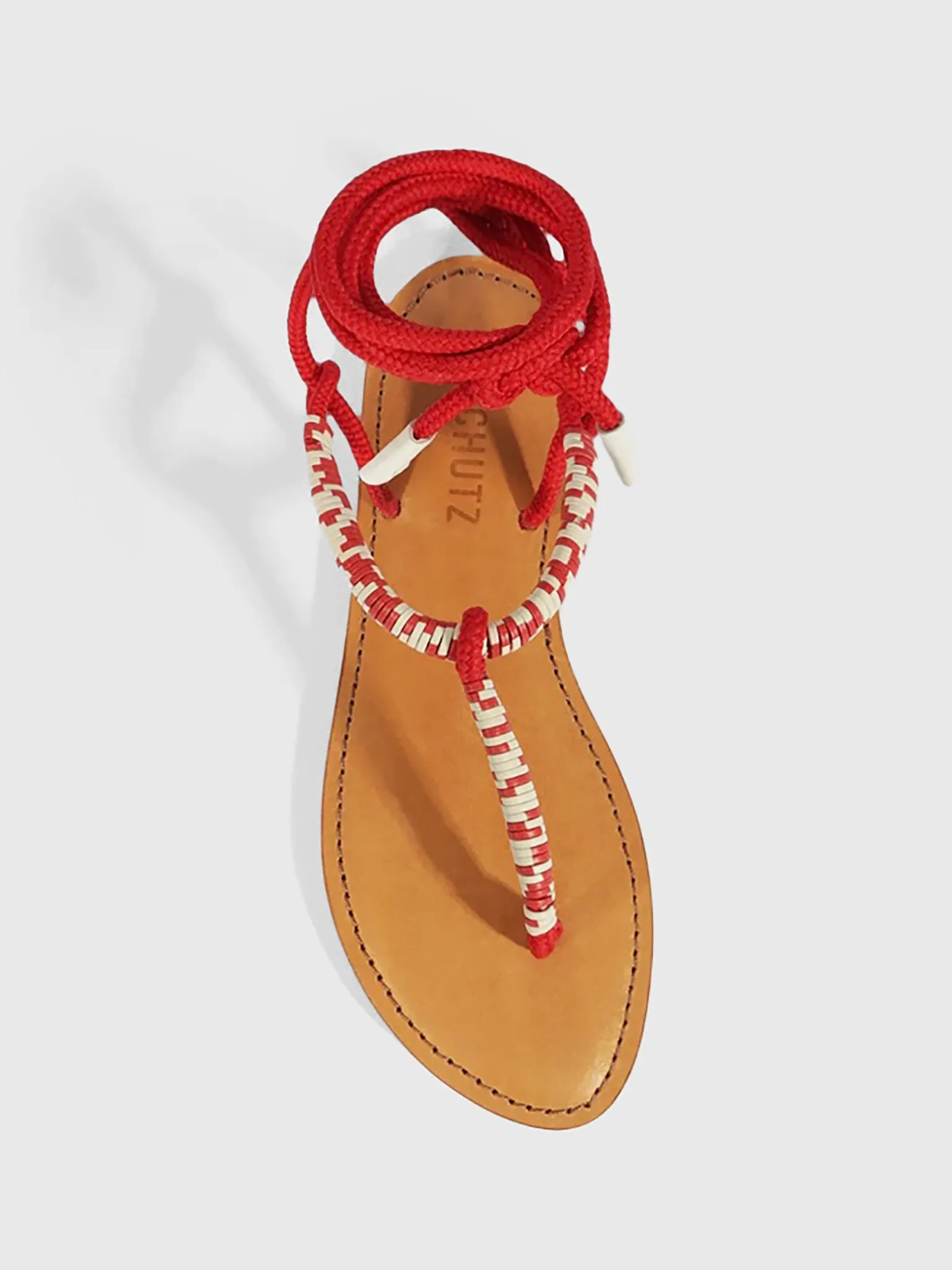 Schutz Women's Claire Leather Sandal sold by Saint Bernard product image thumbnail 2