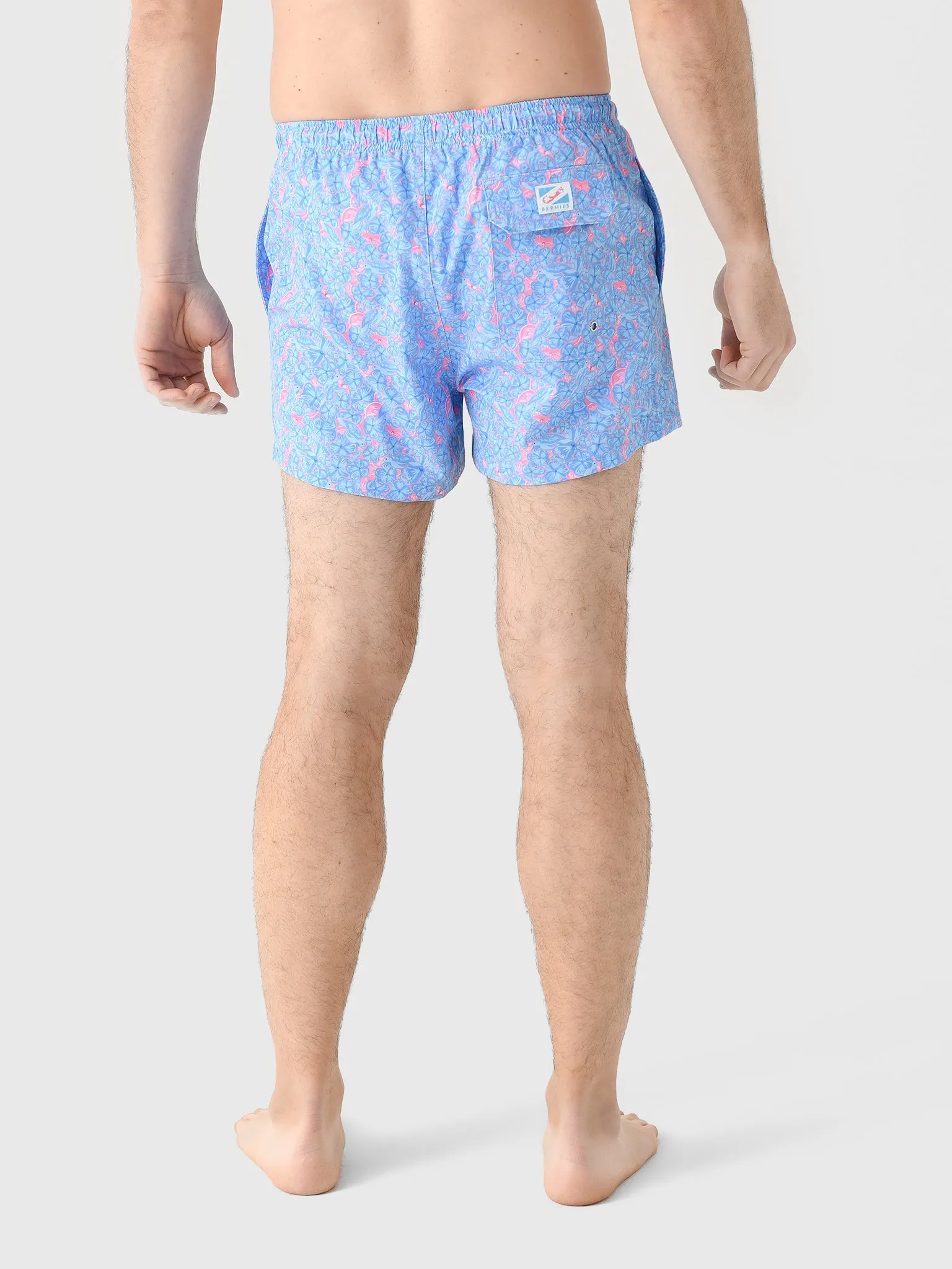 Bermies Men's Floral Swim Trunk sold by Saint Bernard product image thumbnail 4