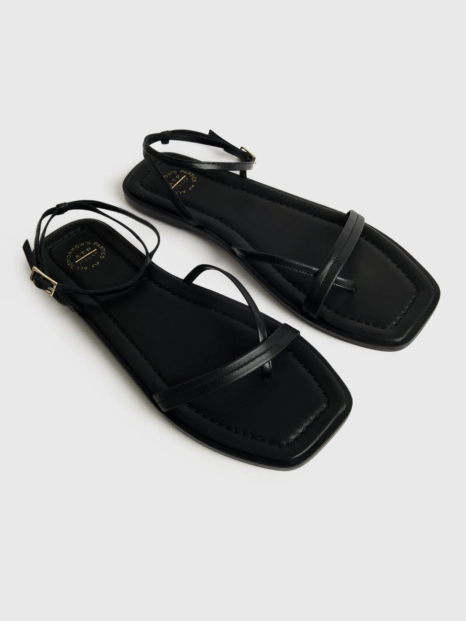 ATP Atelier Women's Miane Leather Strappy Sandal sold by Saint Bernard