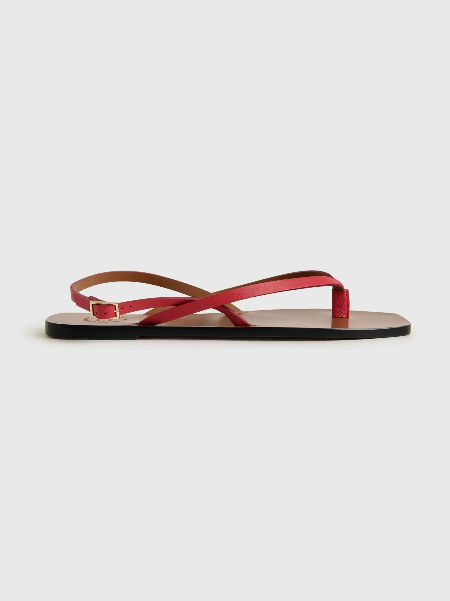 ATP Atelier Women's Teolo Leather Strappy Sandal sold by Saint Bernard product image thumbnail 4
