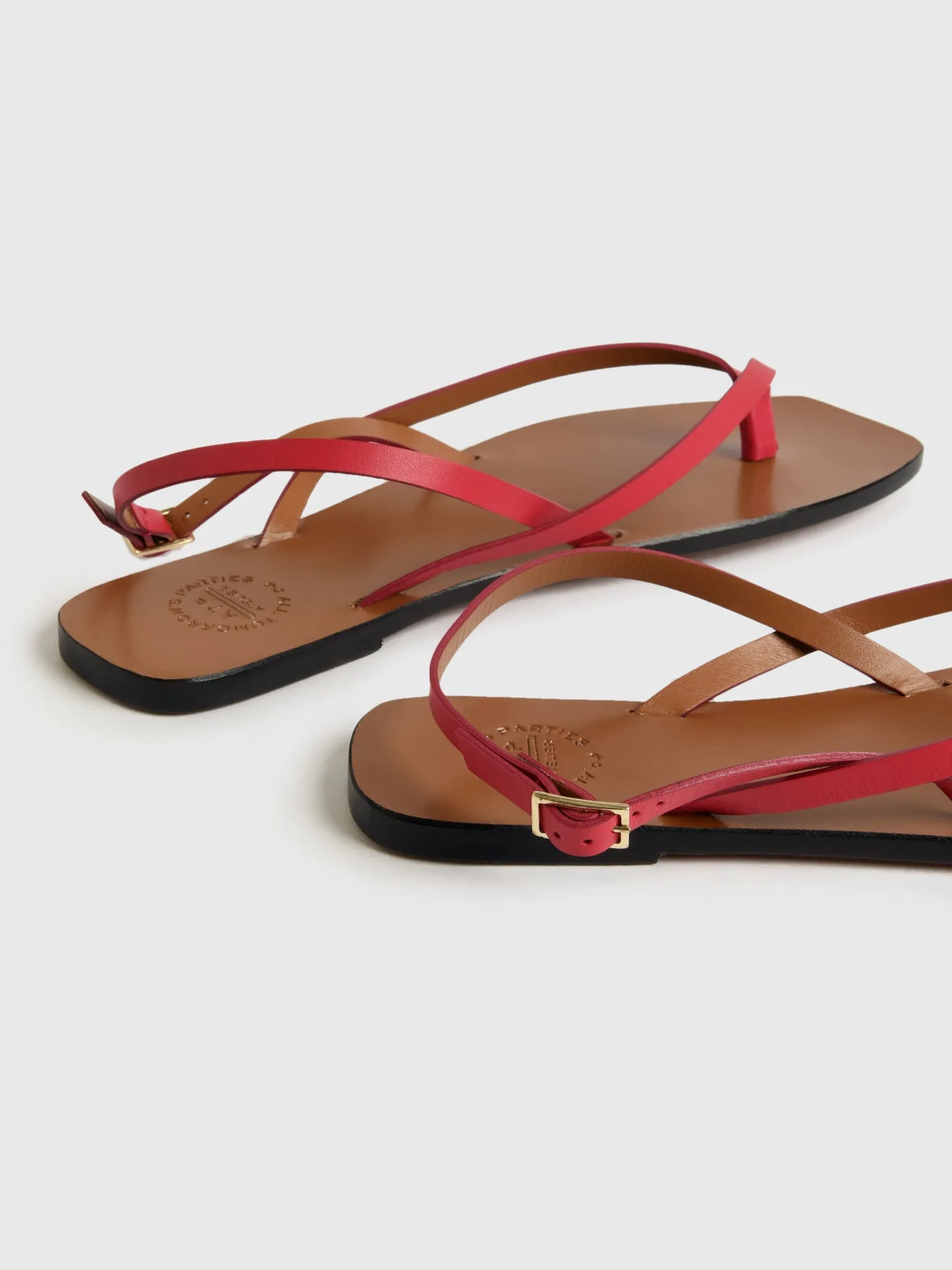 ATP Atelier Women's Teolo Leather Strappy Sandal sold by Saint Bernard product image thumbnail 5