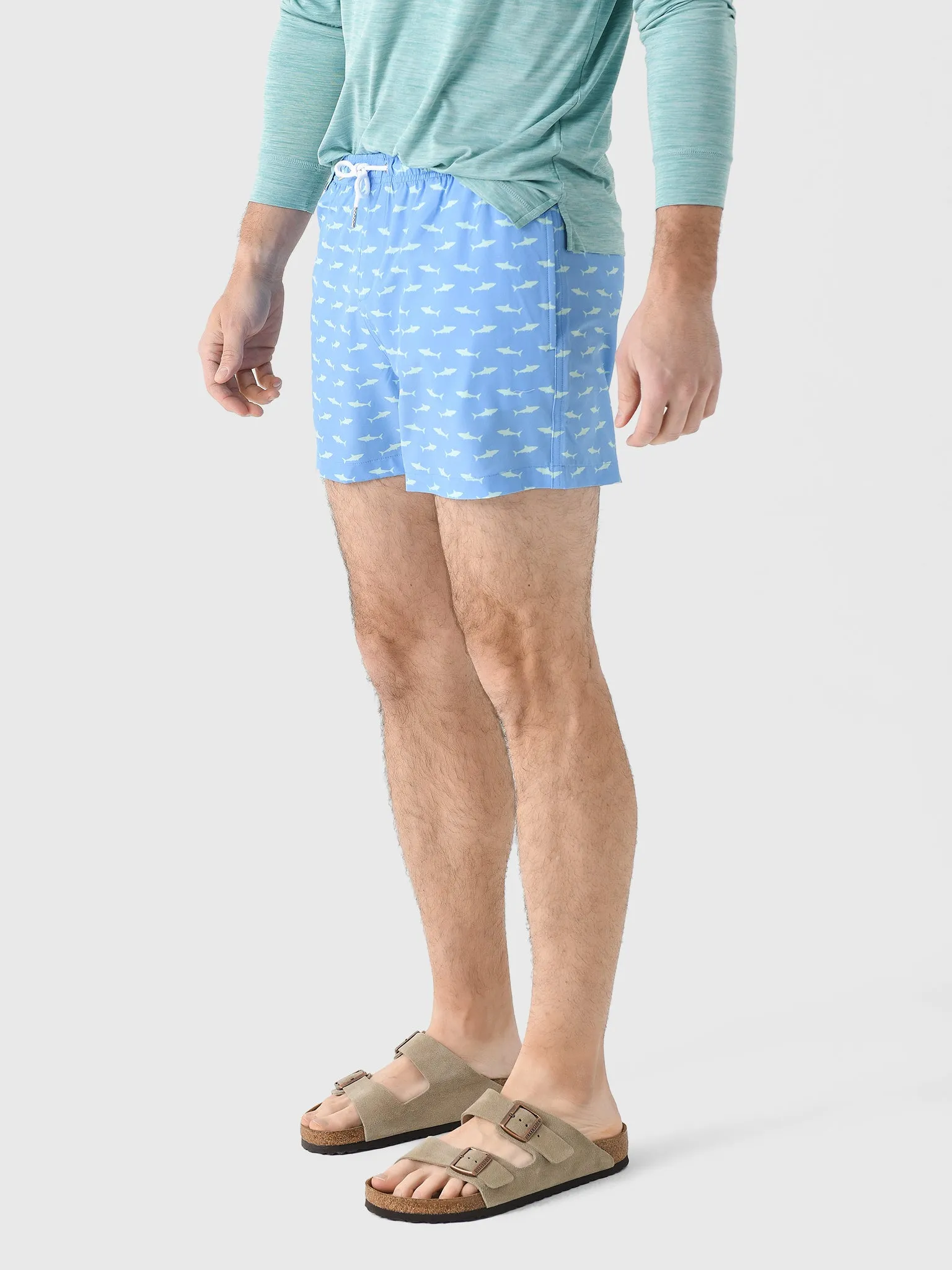 Bermies Men's Shark Bay Swim Trunk sold by Saint Bernard product image thumbnail 3