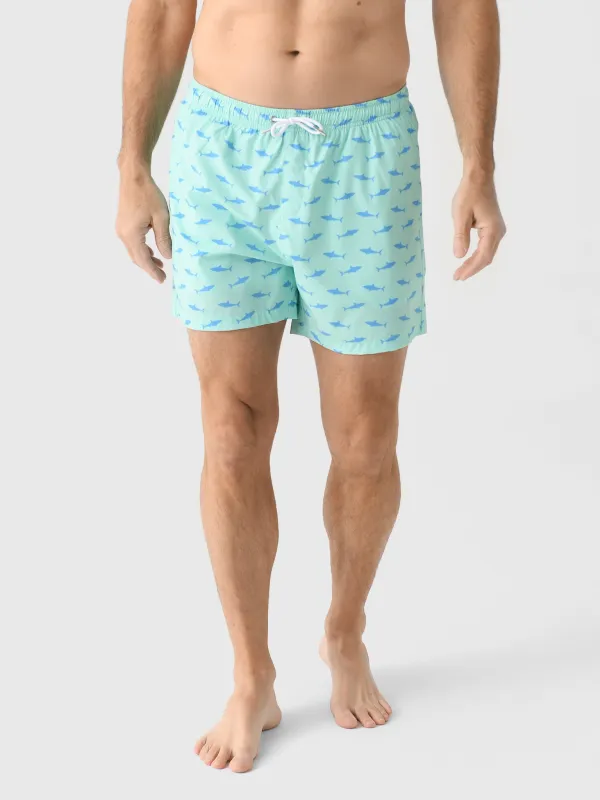 Bermies Men's Great White Swim Trunk made by Bermies
