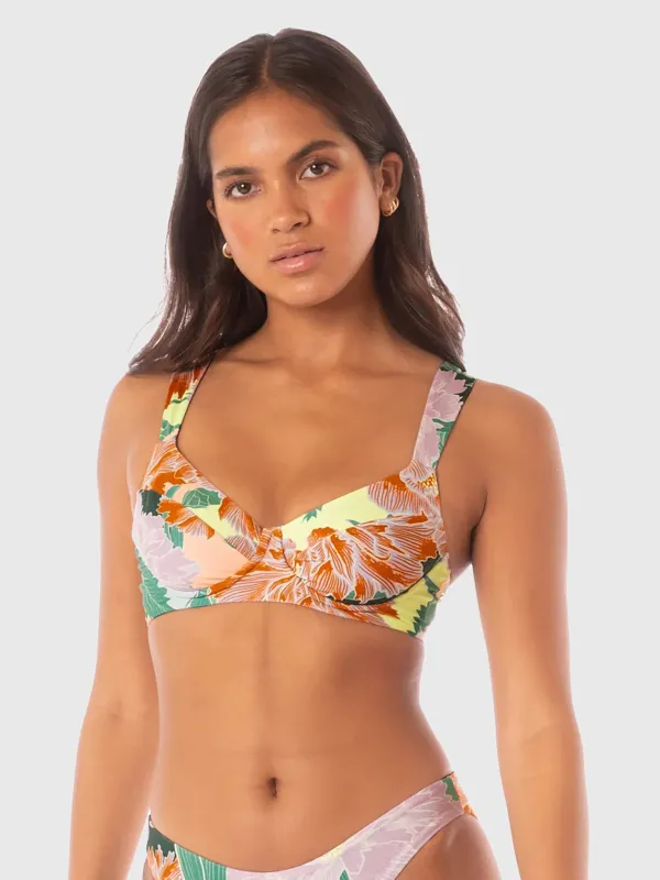 Maaji Women's Japanese Eden Bailey Underwire Bikini Top made by Maaji