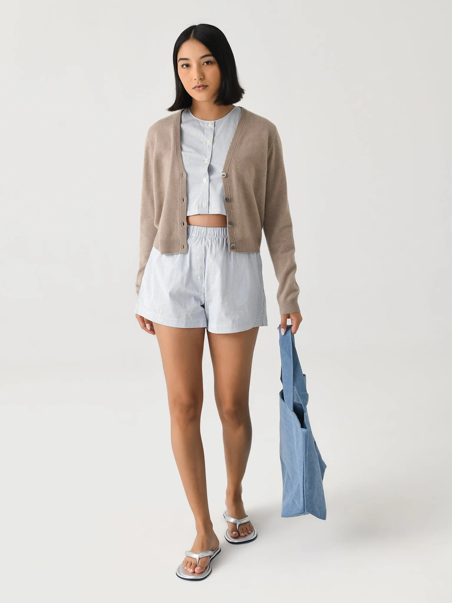 Leset Women's Yoshi Crewneck Vest sold by Saint Bernard product image thumbnail 2