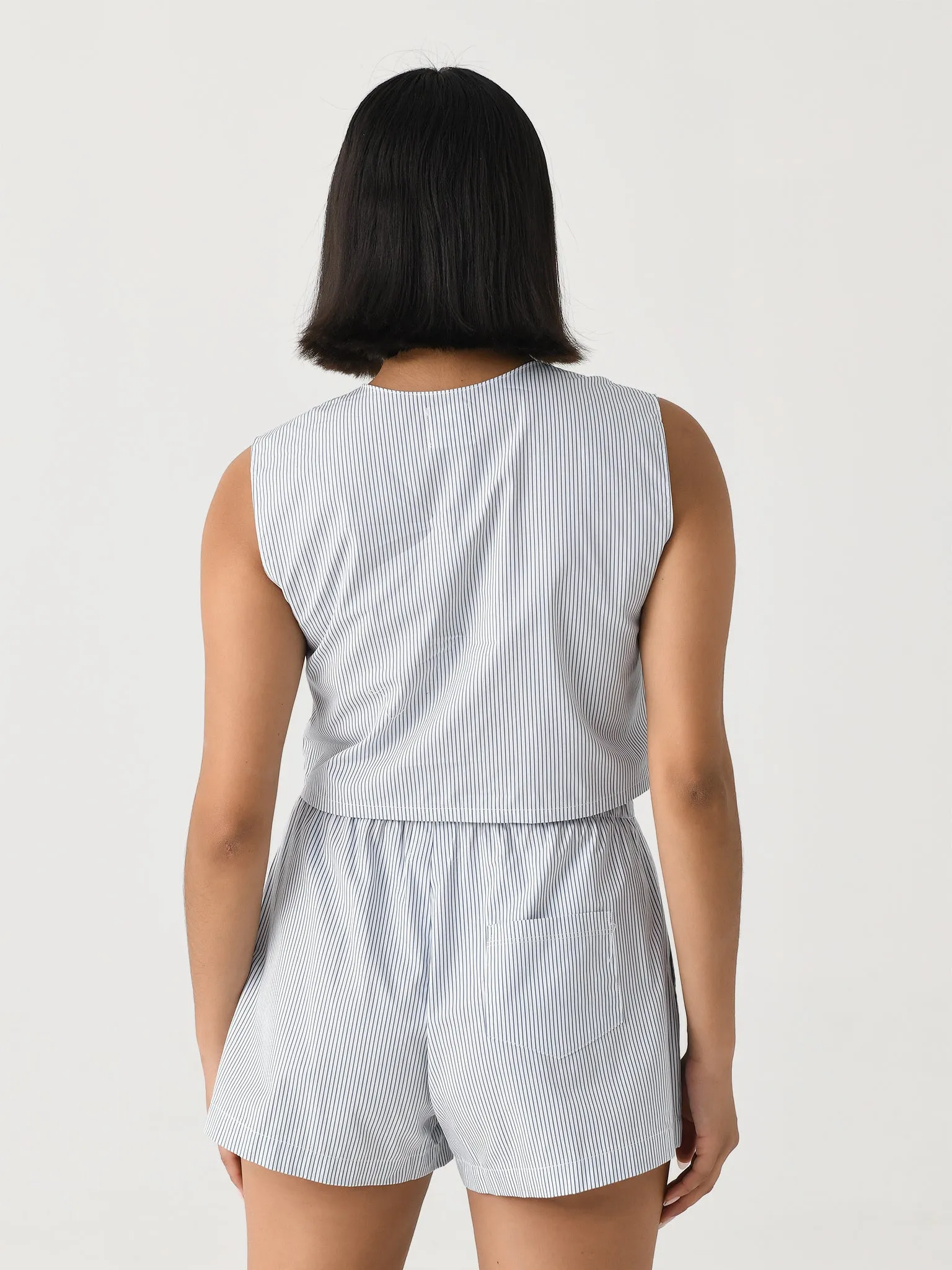 Leset Women's Yoshi Crewneck Vest sold by Saint Bernard product image thumbnail 4