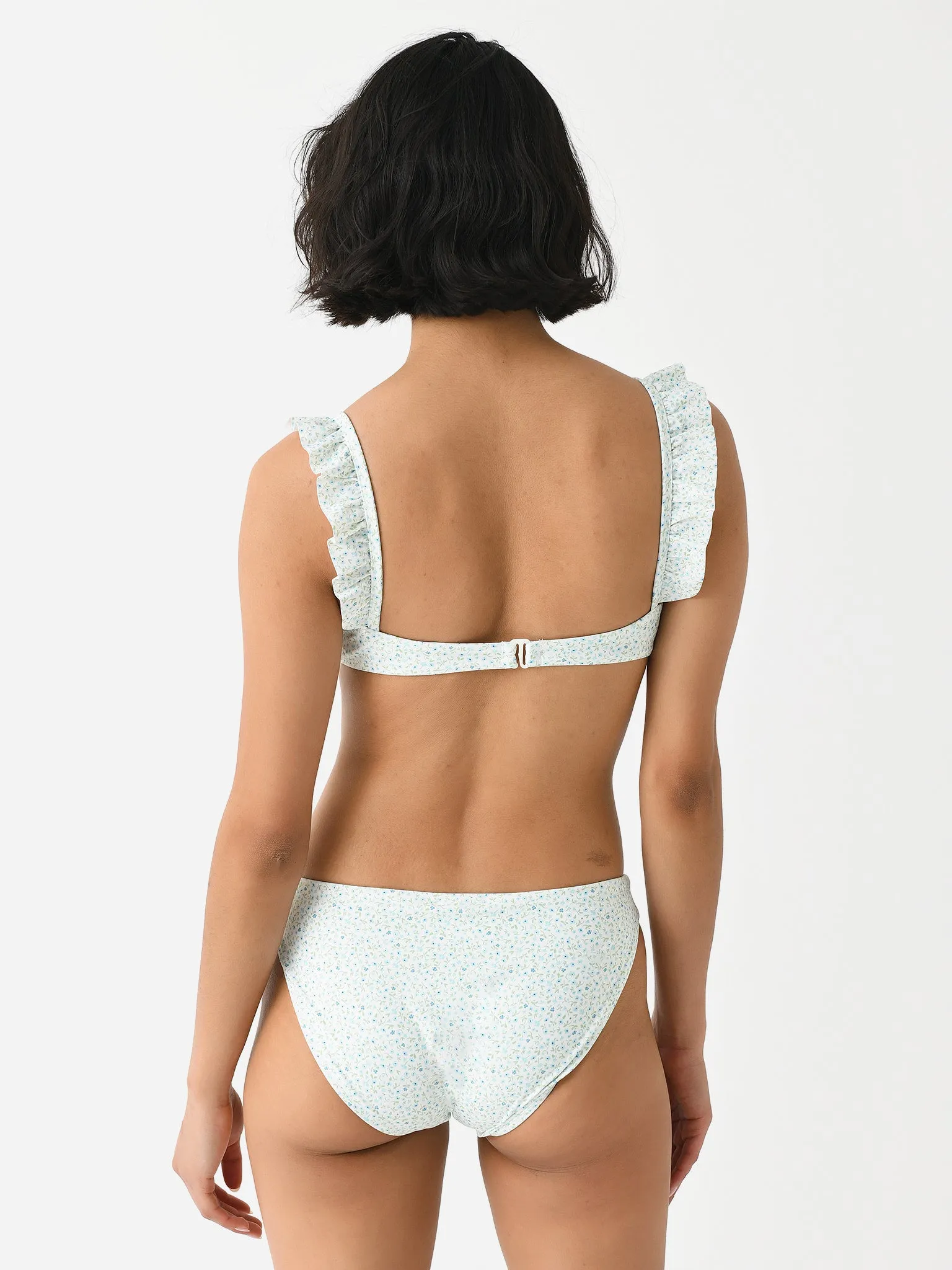 Minnow Women's Ruffle Strap Bikini Top sold by Saint Bernard product image thumbnail 4