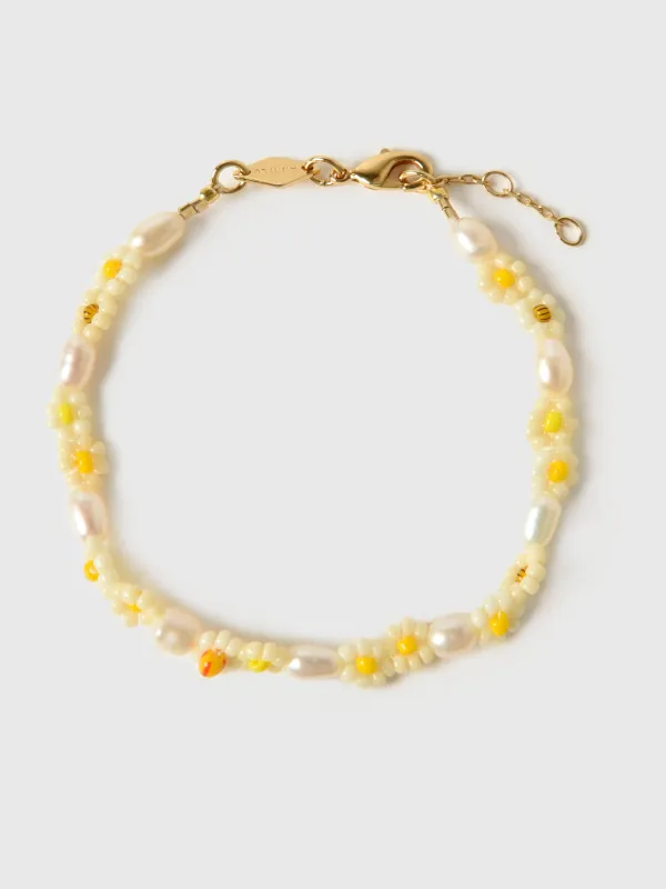 Anni Lu Daisy Flower Bracelet sold by Saint Bernard