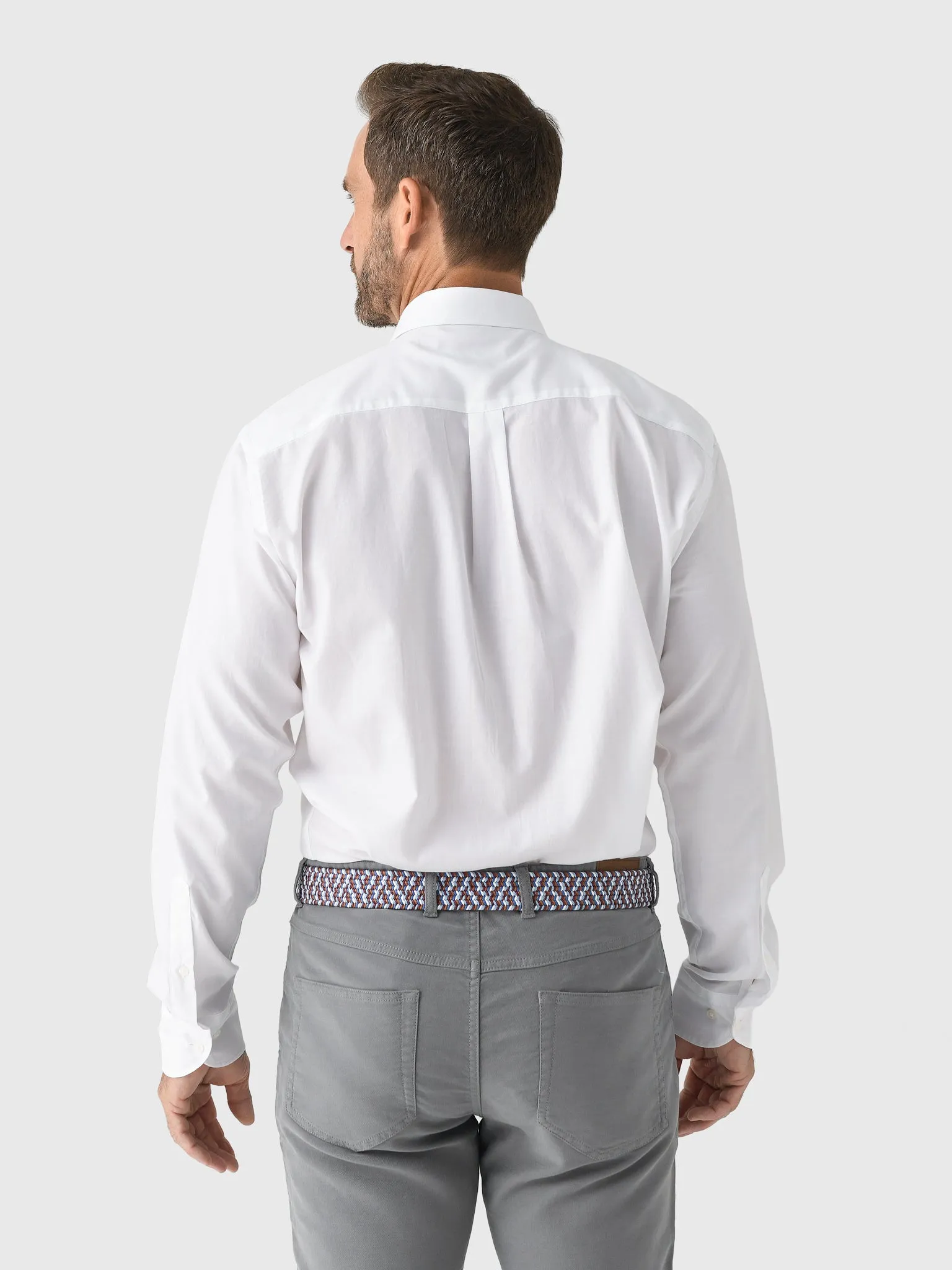 Peter Millar Crown Men's Highlands Soft Twill Cotton Sport Shirt sold by Saint Bernard product image thumbnail 4