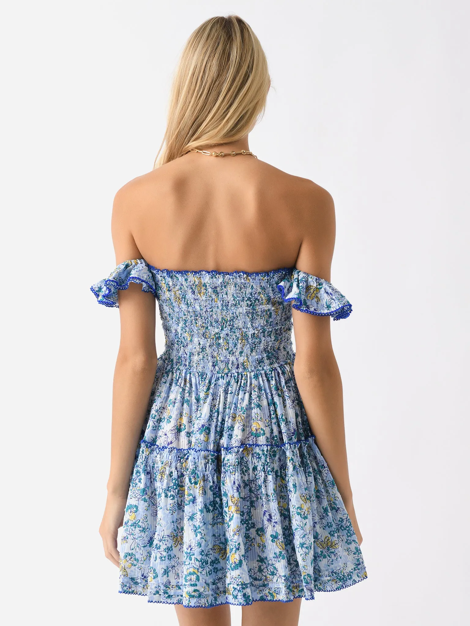 Poupette St Barth Women's Aurora Mini Dress sold by Saint Bernard product image thumbnail 4