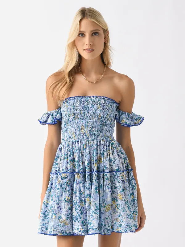 Poupette St Barth Women's Aurora Mini Dress sold by Saint Bernard