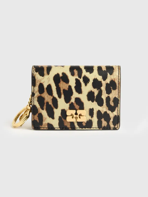 GANNI Bou Flap Card Holder made by Ganni