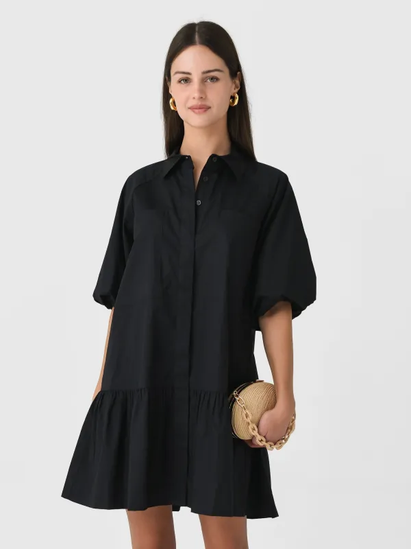 Simkhai Women's Crissy Cotton Poplin Dress sold by Saint Bernard