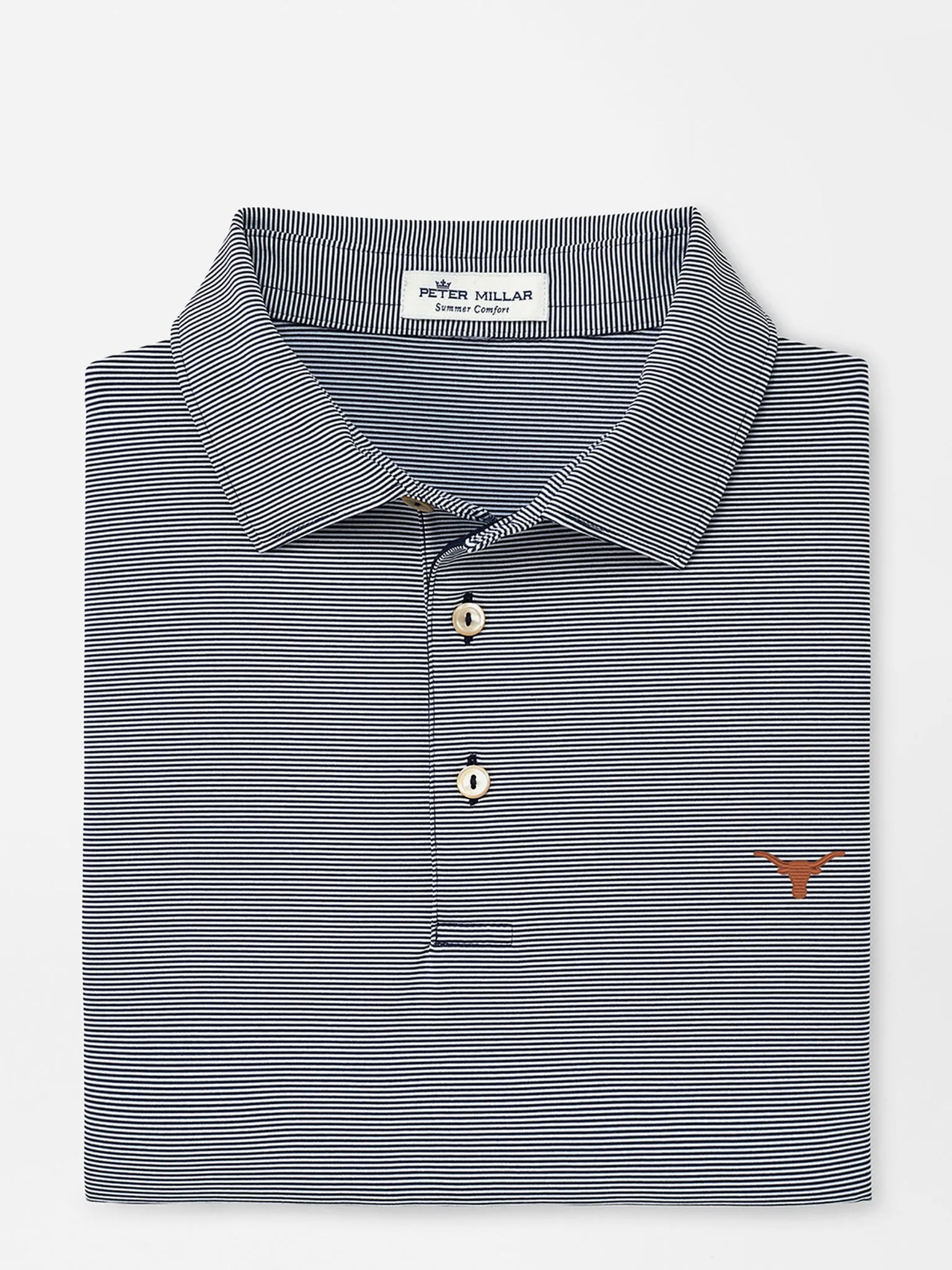 Peter Millar Collegiate Men's Jubilee Stripe Performance Jersey Polo sold by Saint Bernard product image thumbnail 5